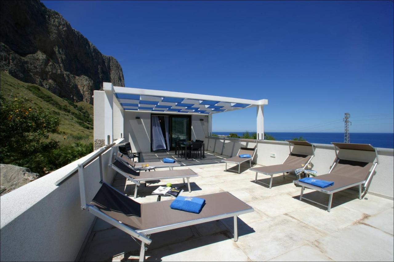 Villa Antonia - Vasca Idromassaggio Terrazza Vista Mare سان فيتو لو كابو المظهر الخارجي الصورة