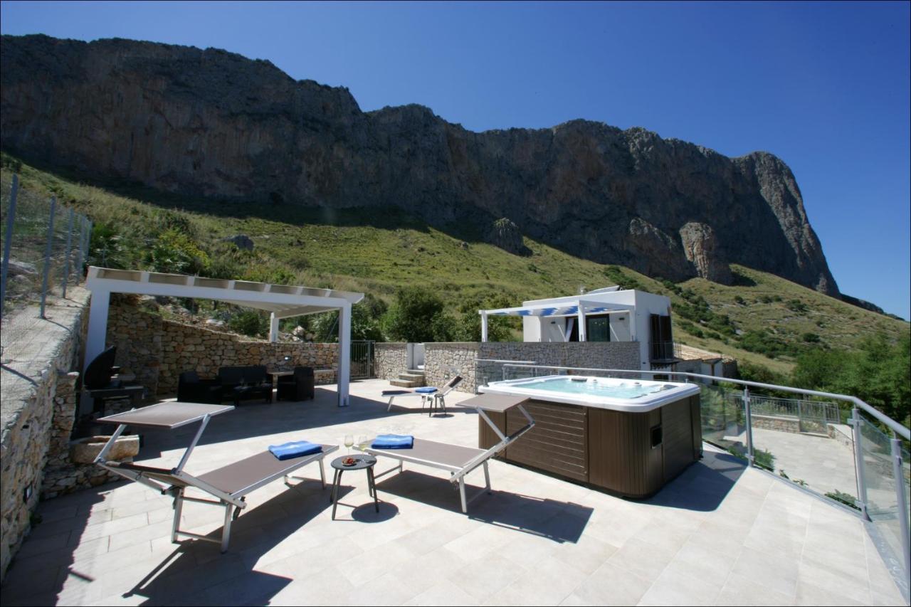 Villa Antonia - Vasca Idromassaggio Terrazza Vista Mare سان فيتو لو كابو المظهر الخارجي الصورة