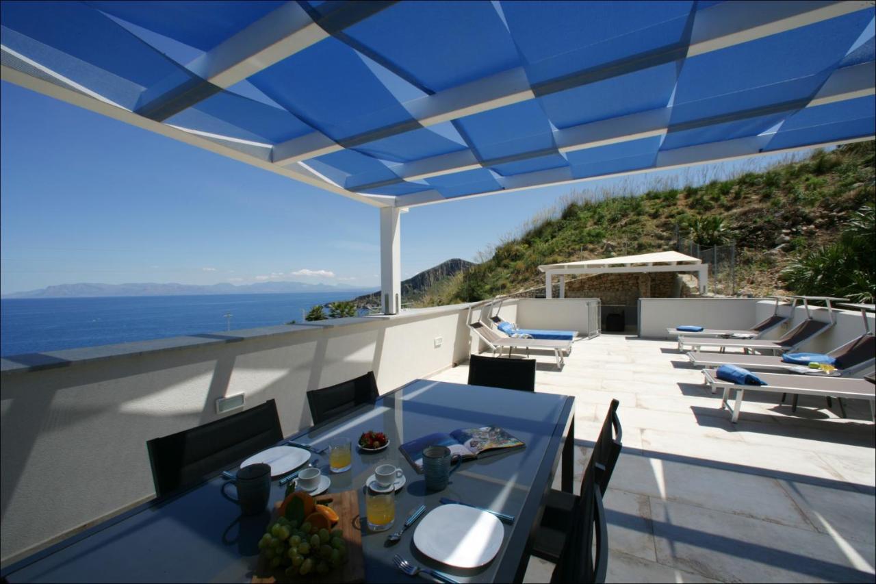 Villa Antonia - Vasca Idromassaggio Terrazza Vista Mare سان فيتو لو كابو المظهر الخارجي الصورة