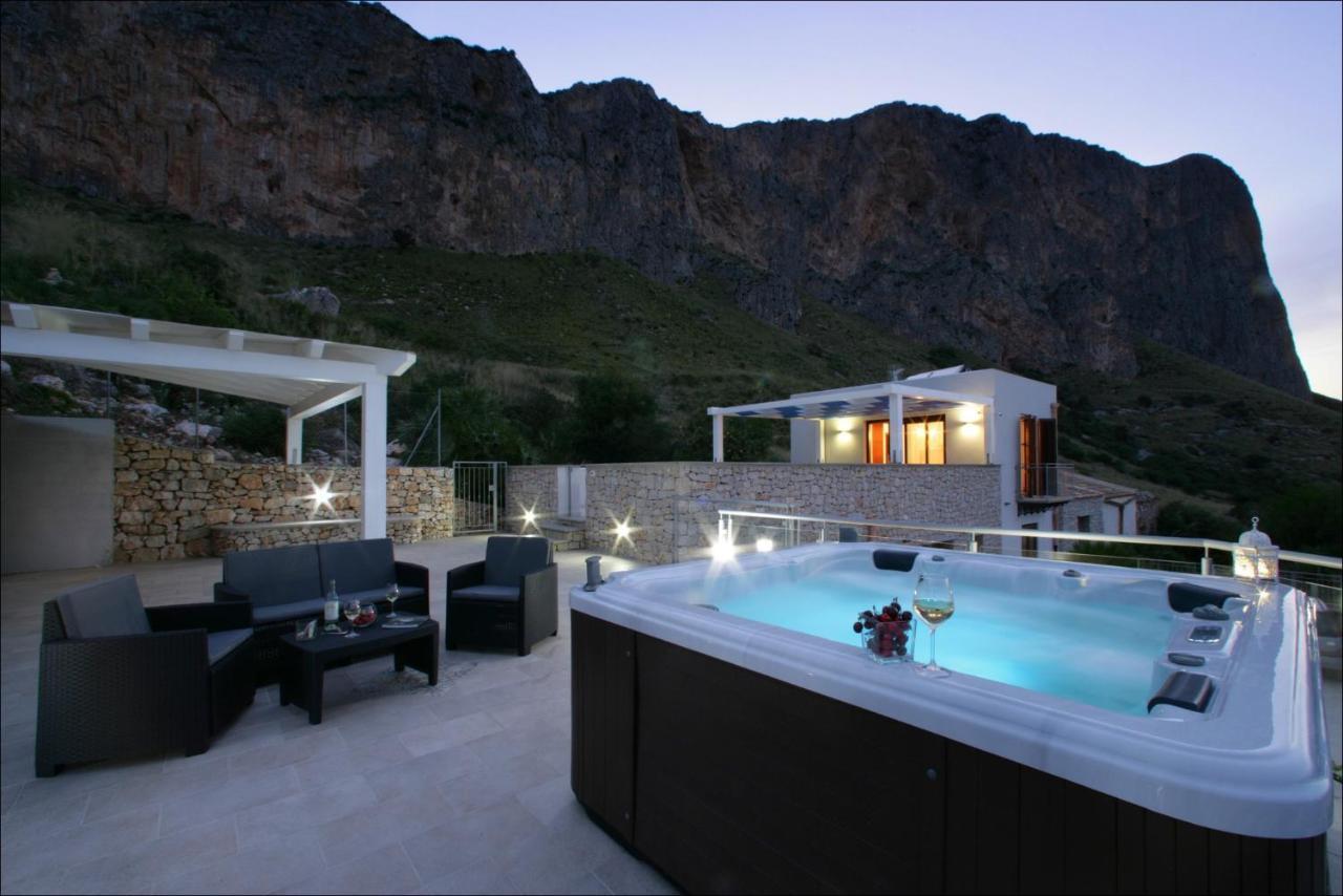 Villa Antonia - Vasca Idromassaggio Terrazza Vista Mare سان فيتو لو كابو المظهر الخارجي الصورة