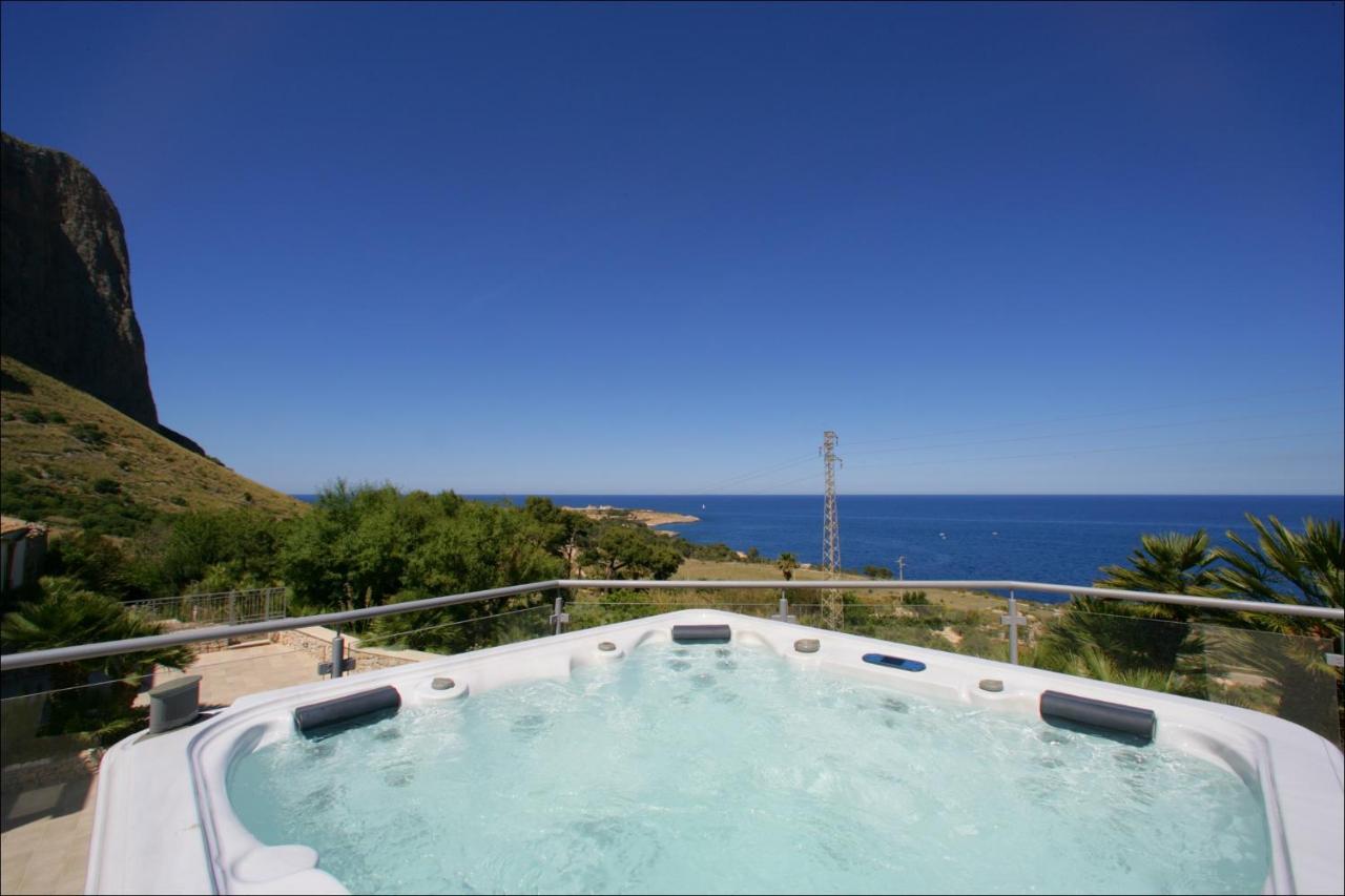 Villa Antonia - Vasca Idromassaggio Terrazza Vista Mare سان فيتو لو كابو المظهر الخارجي الصورة