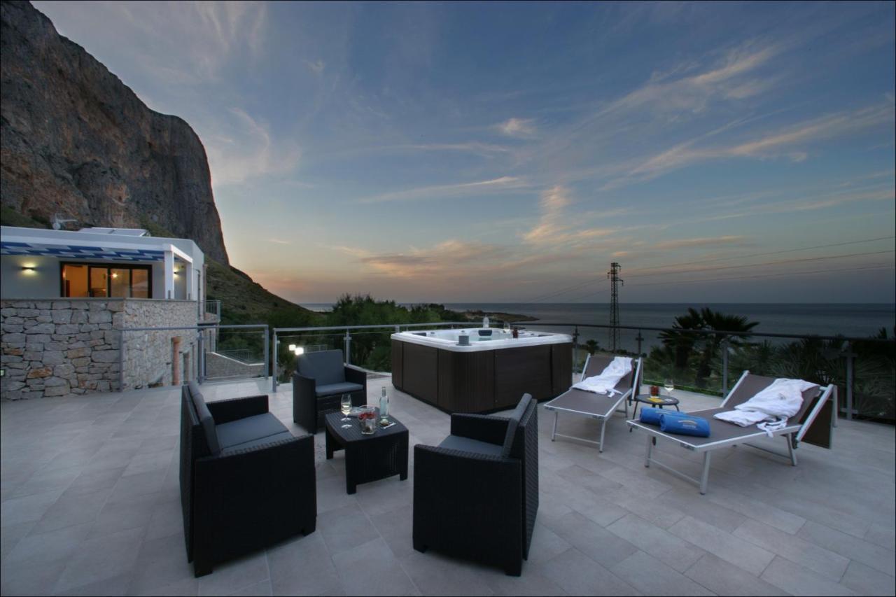 Villa Antonia - Vasca Idromassaggio Terrazza Vista Mare سان فيتو لو كابو المظهر الخارجي الصورة
