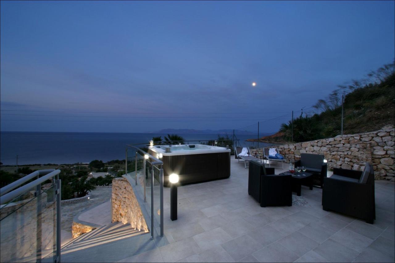 Villa Antonia - Vasca Idromassaggio Terrazza Vista Mare سان فيتو لو كابو المظهر الخارجي الصورة